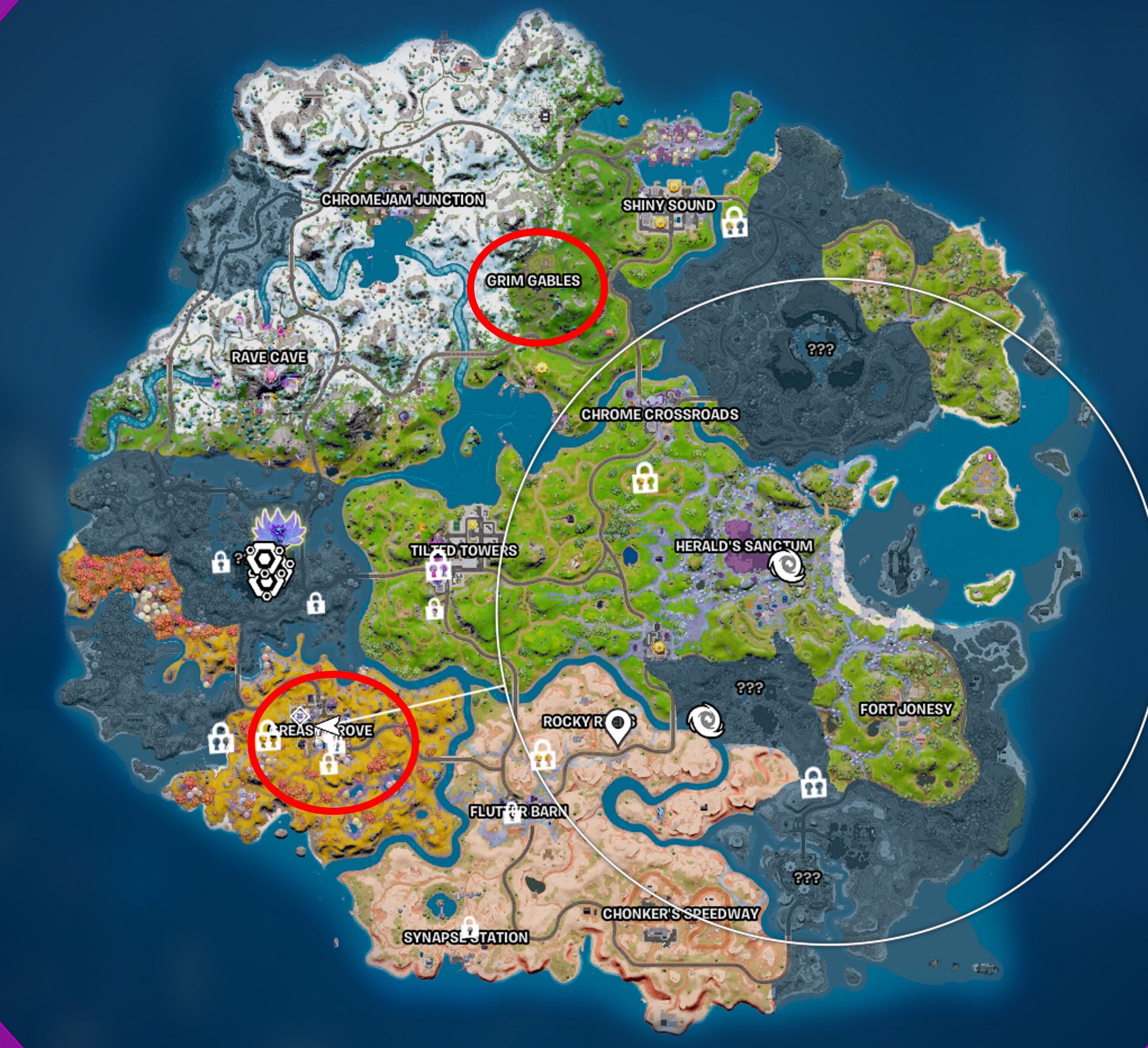 Fortnite haunted furniture locations and how to destroy haunted